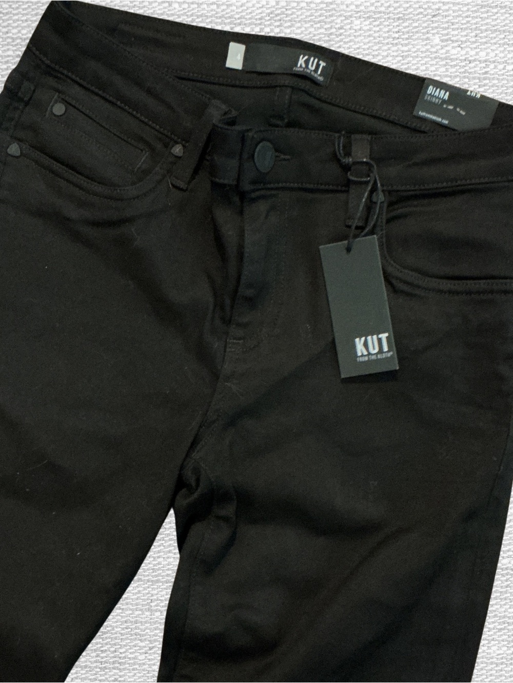 Kut from the Kloth Women's Black Skinny Jeans